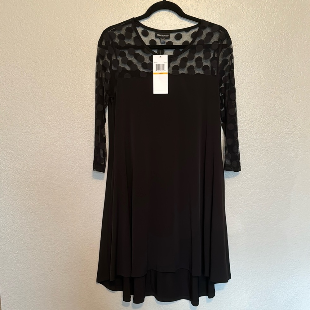 Nina Leonard | Polka Dot Dress